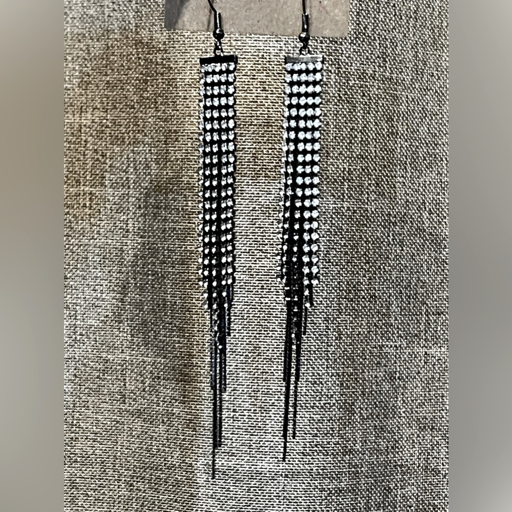 Express Brand Rhinestone Earring Bundle! - Picture 5 of 8
